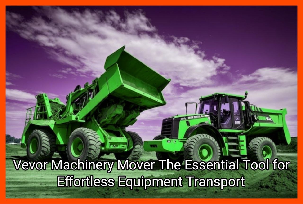 Vevor Machinery Mover The Essential Tool for Effortless Equipment Transport